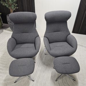 1 stk. Conform Globe lenestol med krakk - Bilde 7