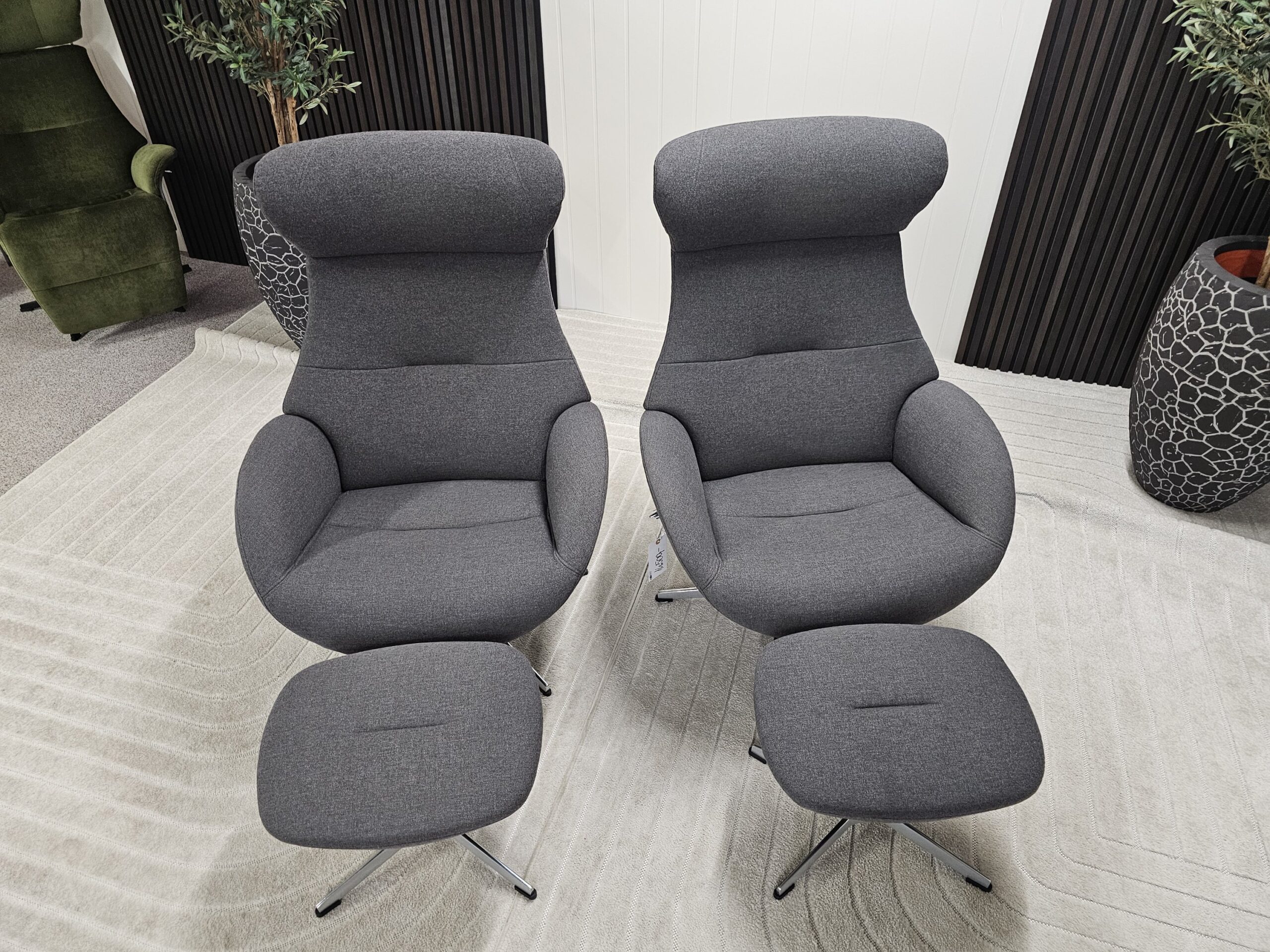 1 stk. Conform Globe lenestol med krakk - Bilde 7
