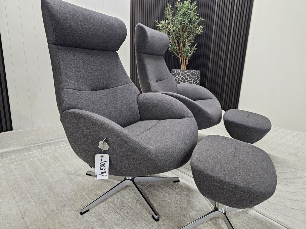 1 stk. Conform Globe lenestol med krakk