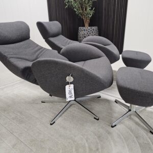 1 stk. Conform Globe lenestol med krakk - Bilde 5