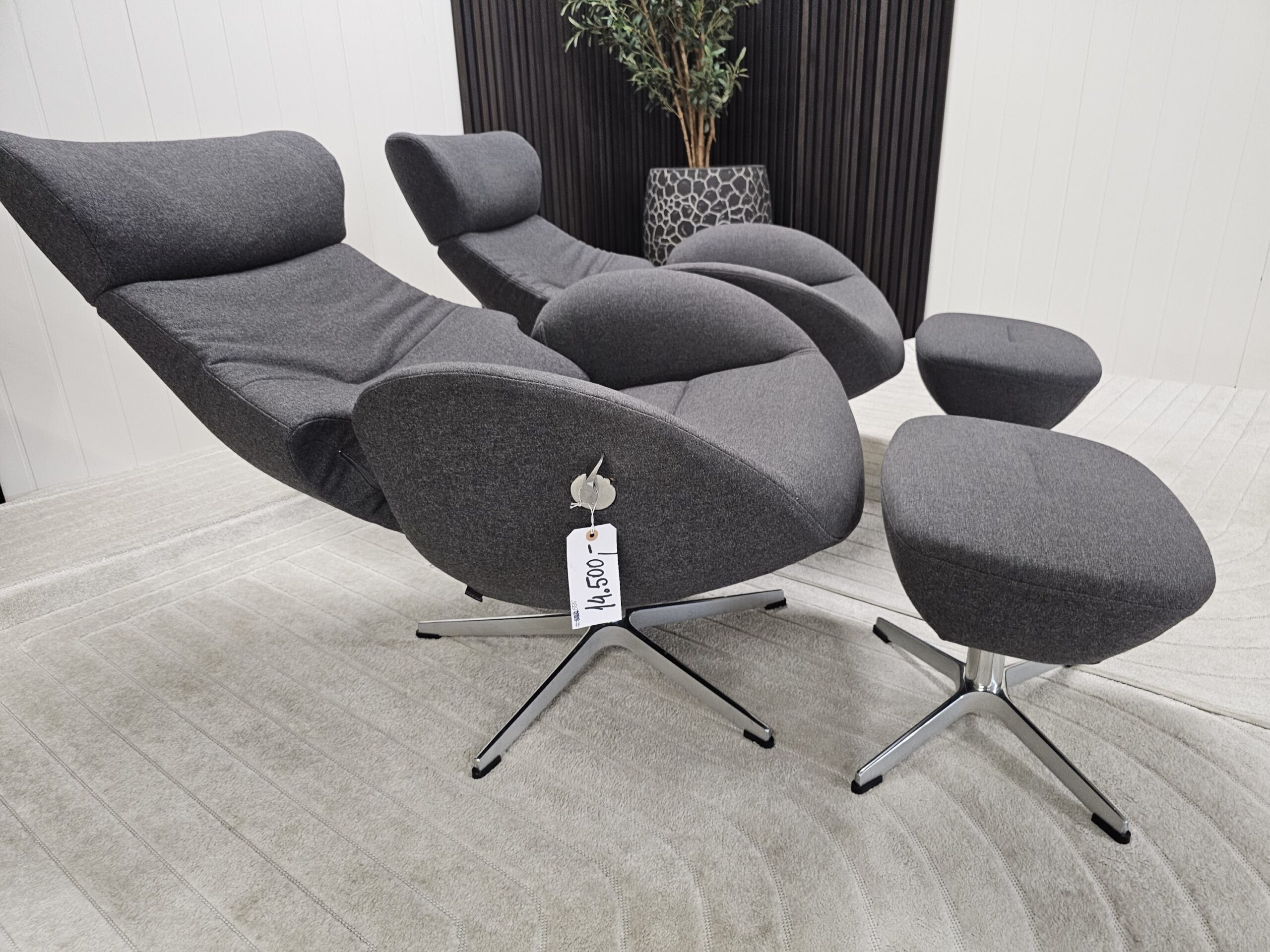 1 stk. Conform Globe lenestol med krakk - Bilde 5