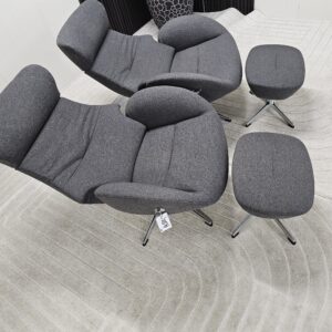 1 stk. Conform Globe lenestol med krakk - Bilde 6