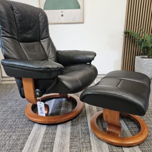 Stressless® Mayfair Classic lenestol med krakk - Bilde 1