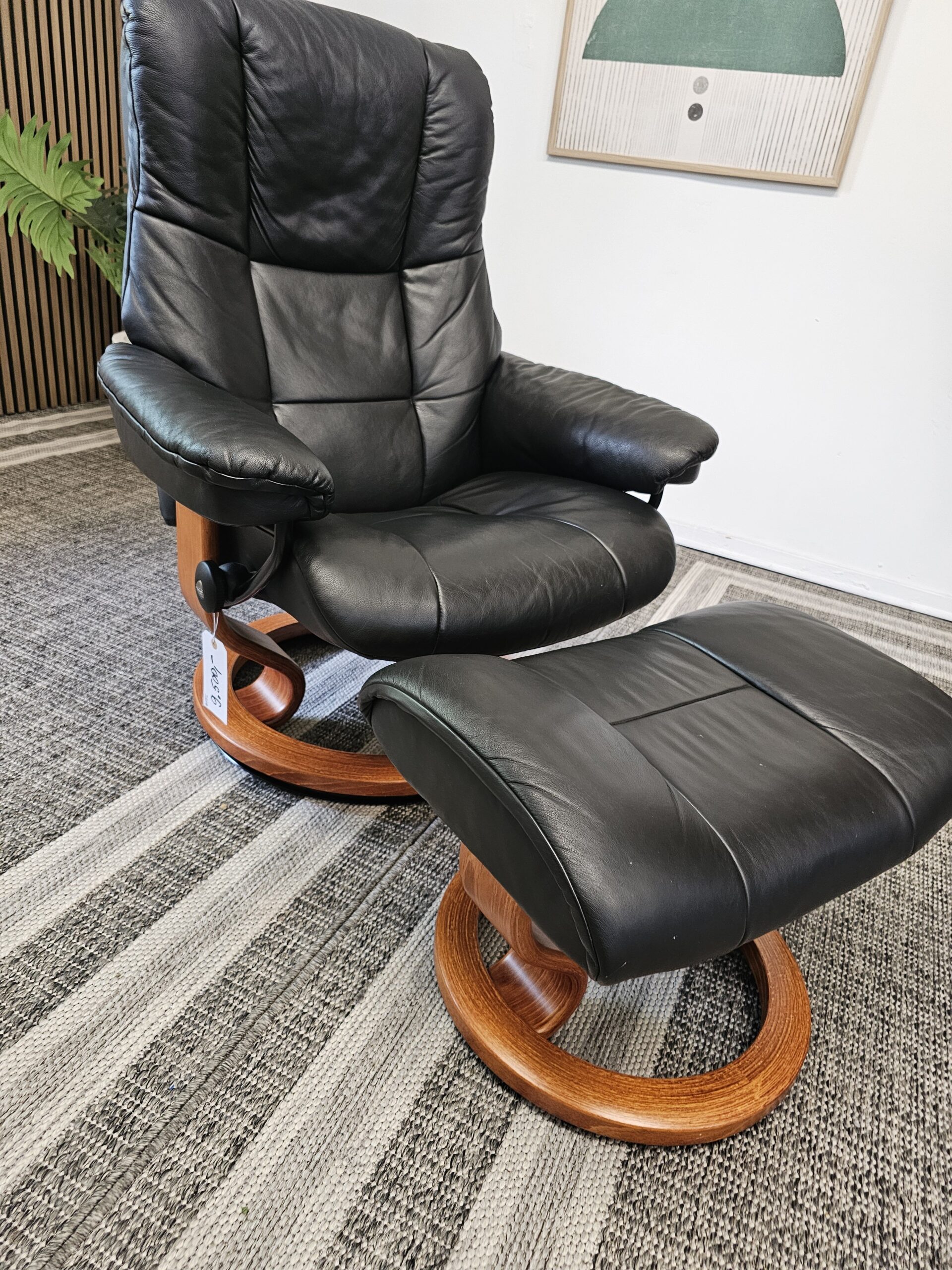 Stressless® Mayfair Classic lenestol med krakk - Bilde 13