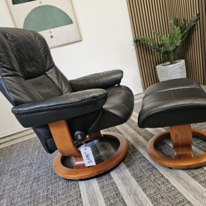 Stressless® Mayfair Classic lenestol med krakk - Bilde 7