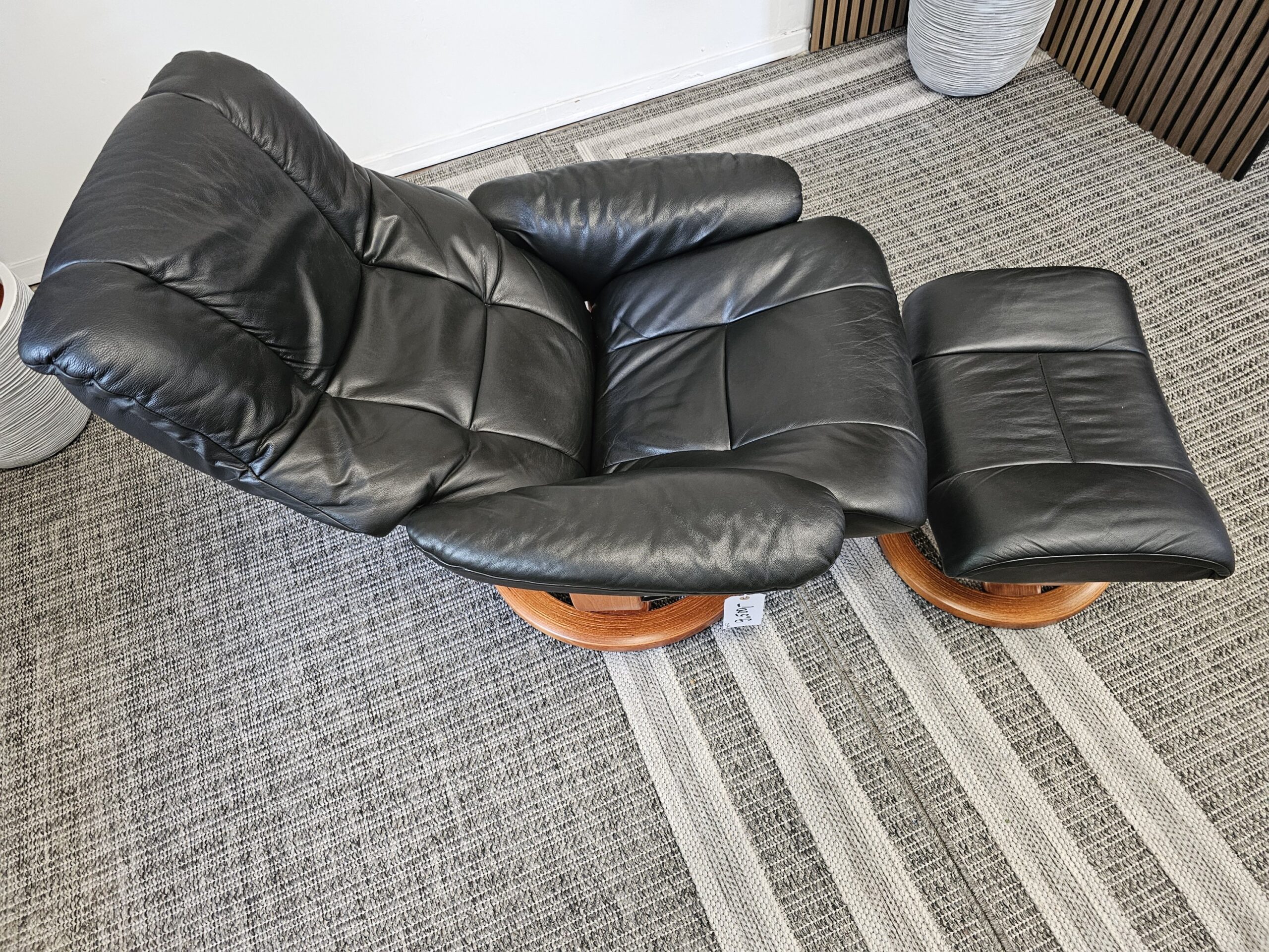 Stressless® Mayfair Classic lenestol med krakk - Bilde 9