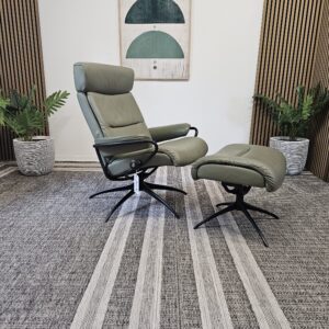 Stressless® Tokyo Star lenestol med krakk - Bilde 2