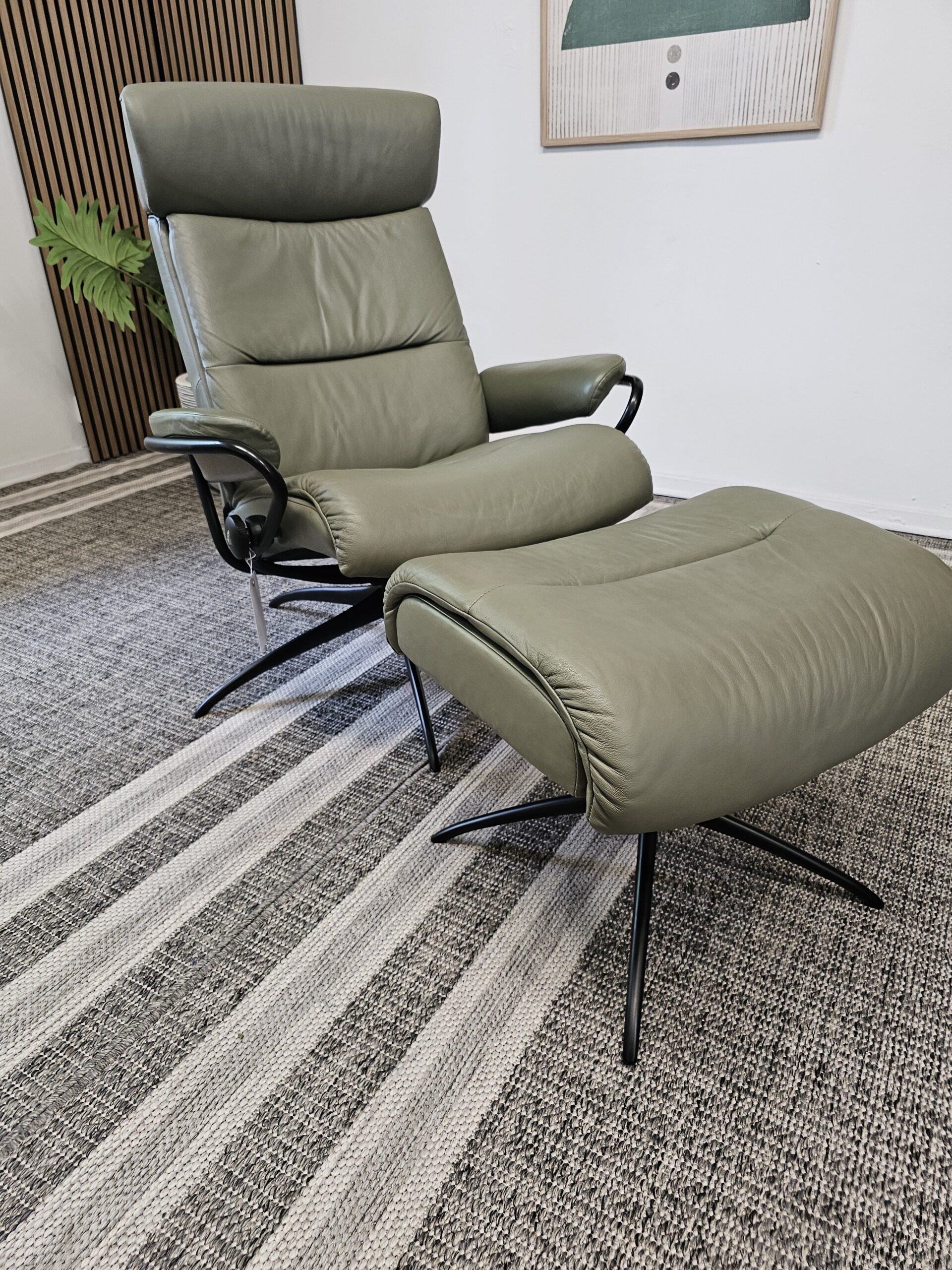 Stressless® Tokyo Star lenestol med krakk - Bilde 5