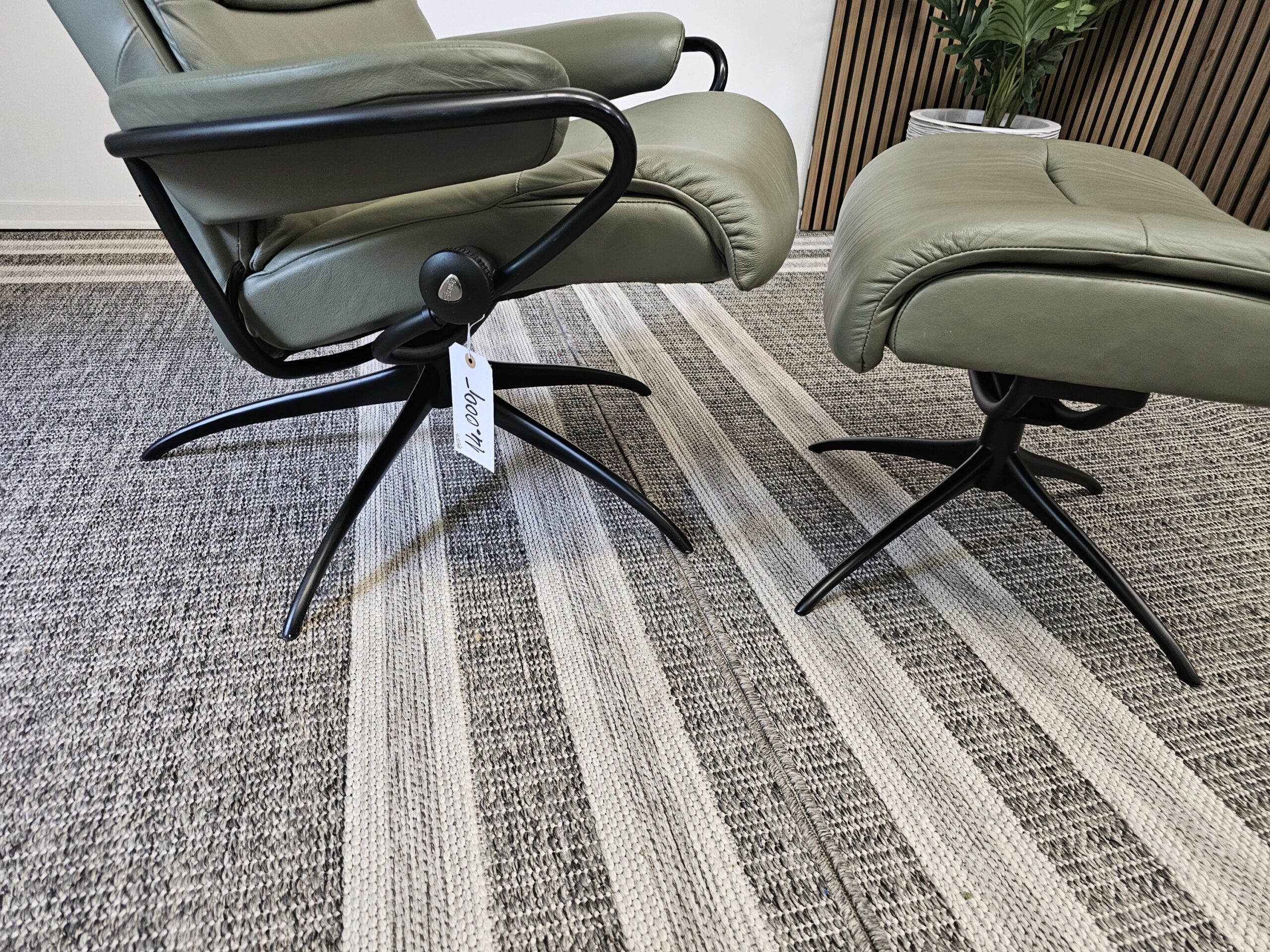 Stressless® Tokyo Star lenestol med krakk - Bilde 7
