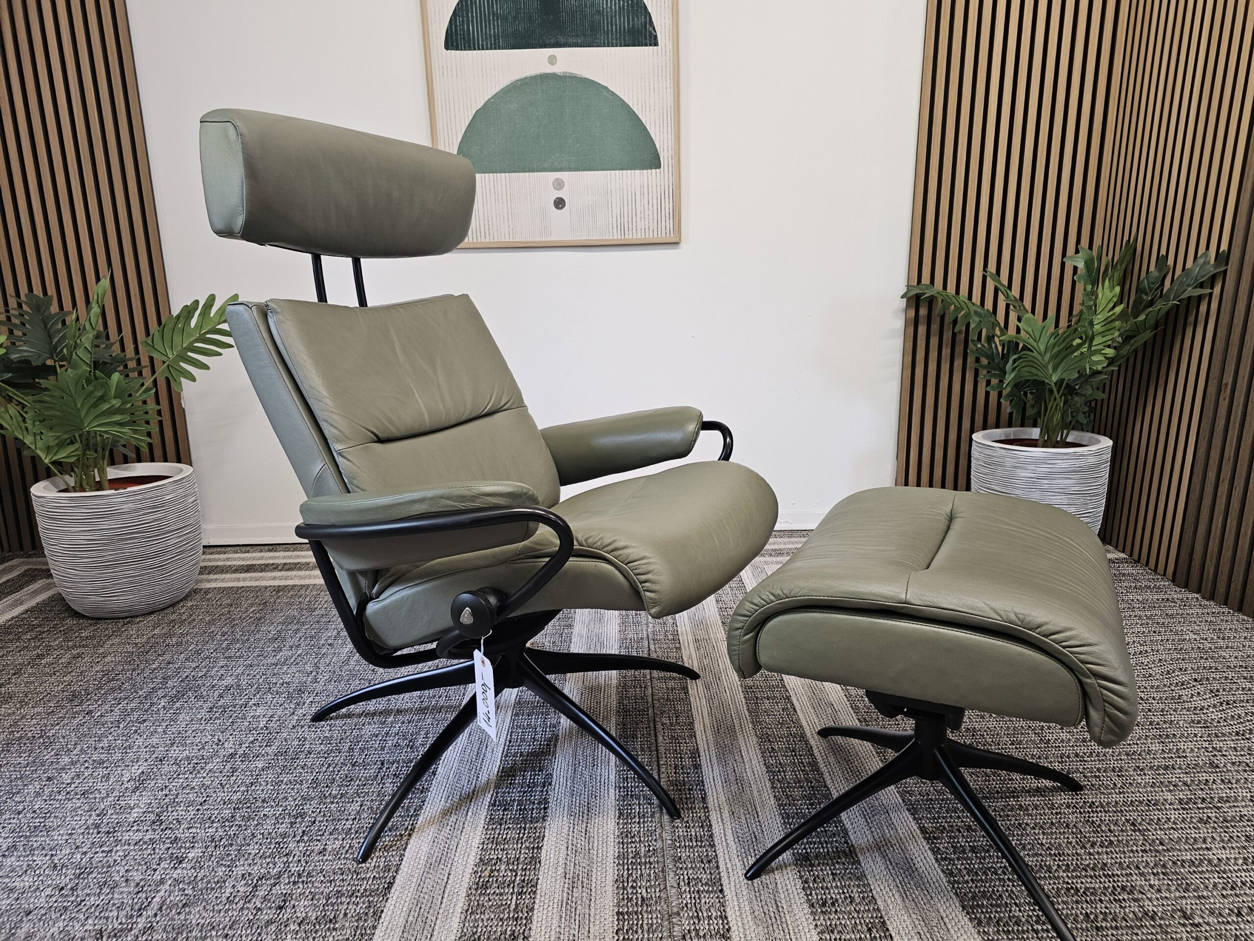 Stressless® Tokyo Star lenestol med krakk - Bilde 4