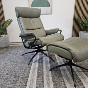 Stressless® Tokyo Star lenestol med krakk - Bilde 6