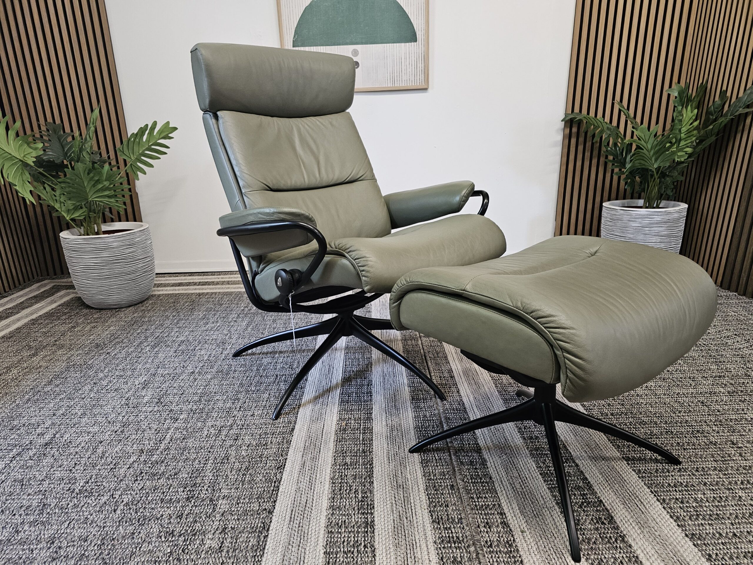 Stressless® Tokyo Star lenestol med krakk - Bilde 6