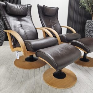 2 stk. Brunstad Delta Swing lenestoler m/krakk - Bilde 11