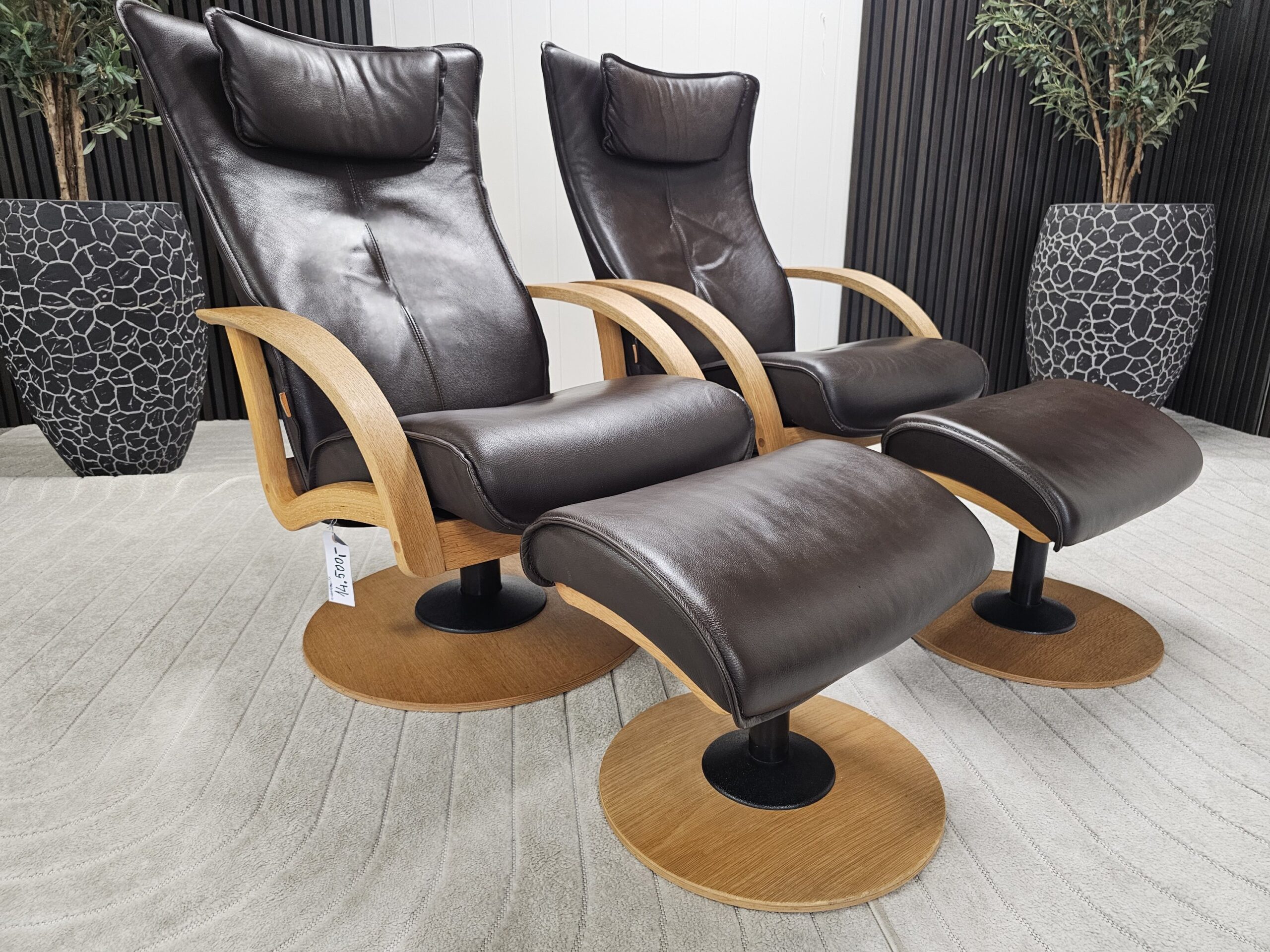 2 stk. Brunstad Delta Swing lenestoler m/krakk - Bilde 11