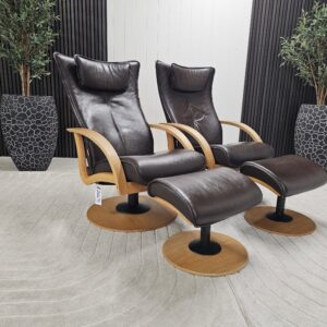 2 stk. Brunstad Delta Swing lenestoler m/krakk - Bilde 10