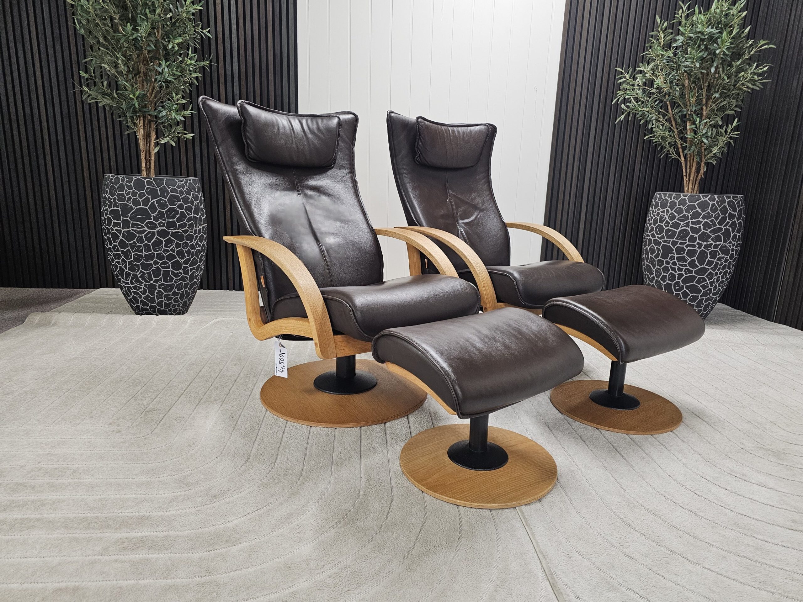 2 stk. Brunstad Delta Swing lenestoler m/krakk - Bilde 10