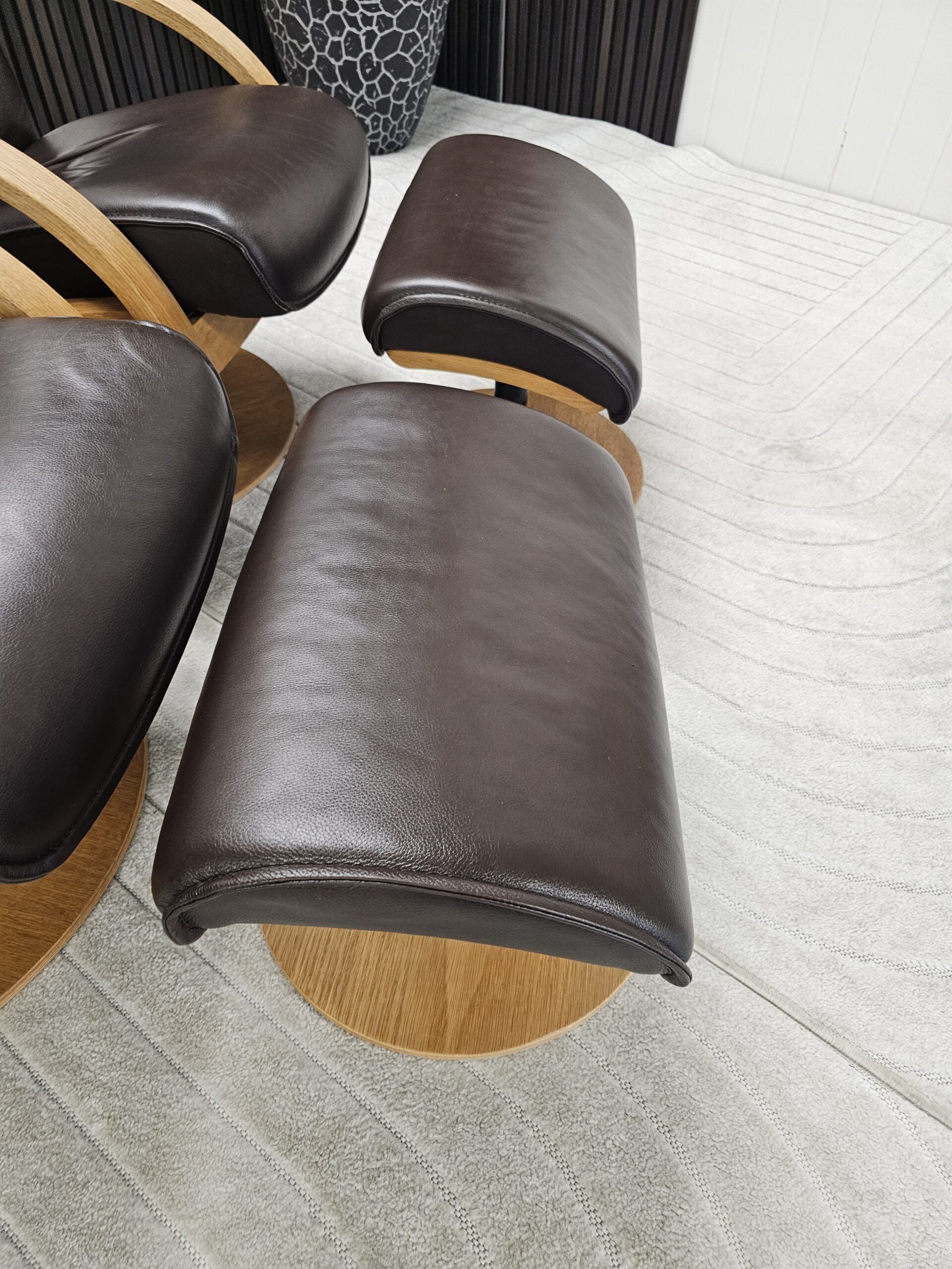 2 stk. Brunstad Delta Swing lenestoler m/krakk - Bilde 7