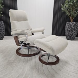 Stressless® View Signature lenestol med krakk - Bilde 2