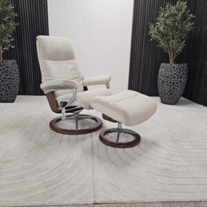 Stressless® View Signature lenestol med krakk - Bilde 3