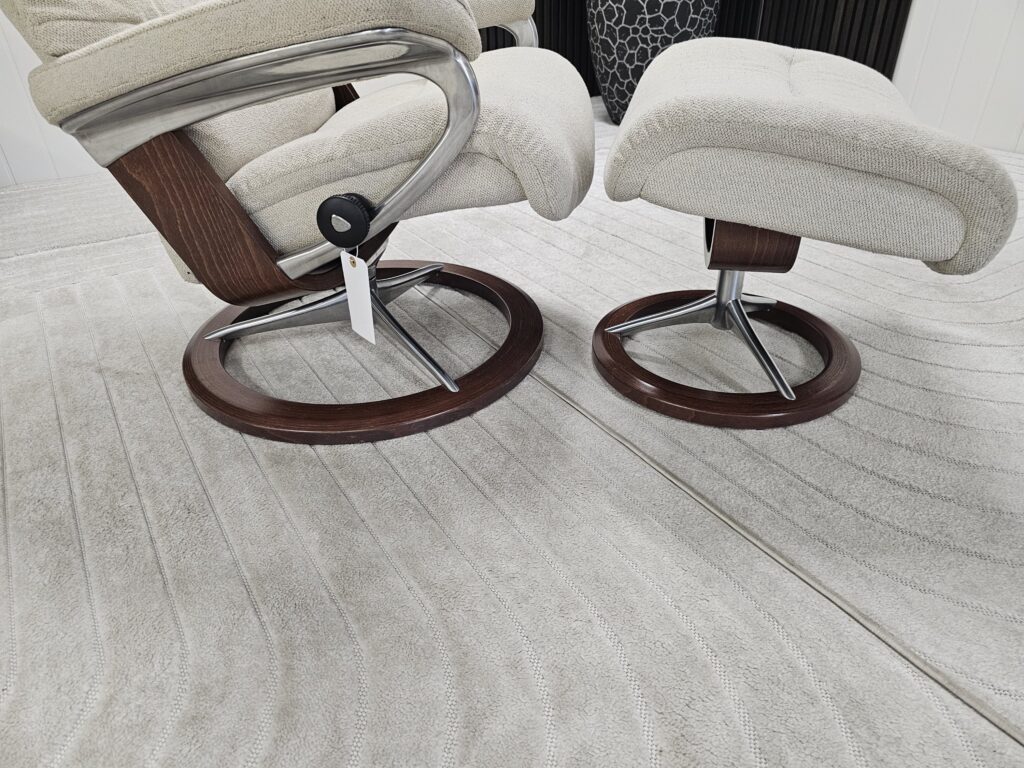 Stressless® View Signature lenestol med krakk