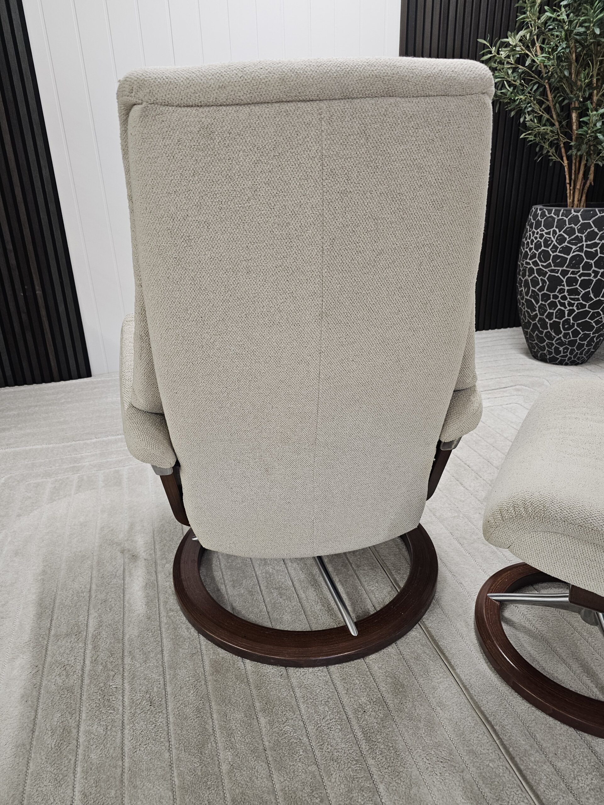 Stressless® View Signature lenestol med krakk - Bilde 16