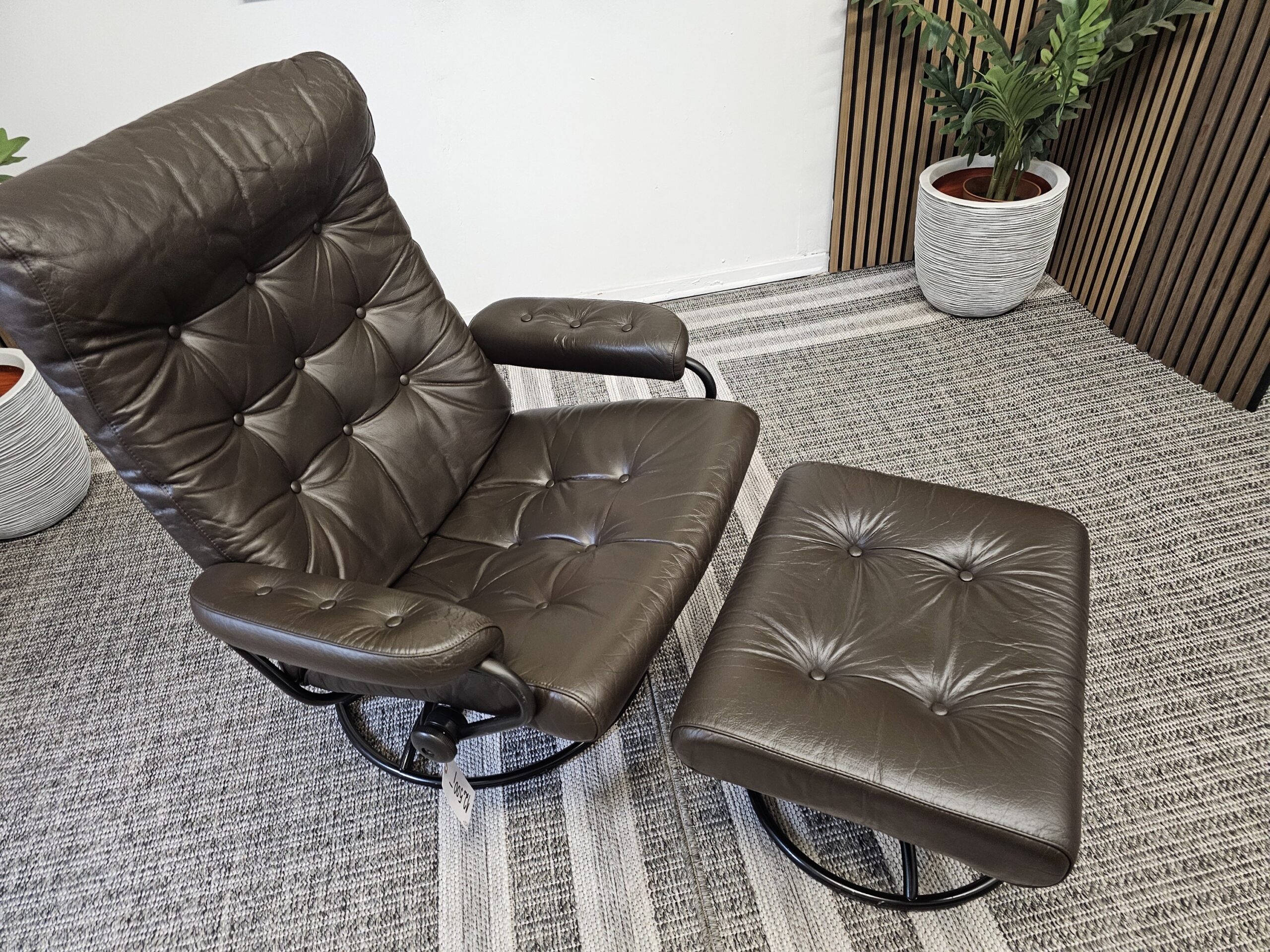 Stressless® Original 1974 lenestol med krakk - Bilde 7