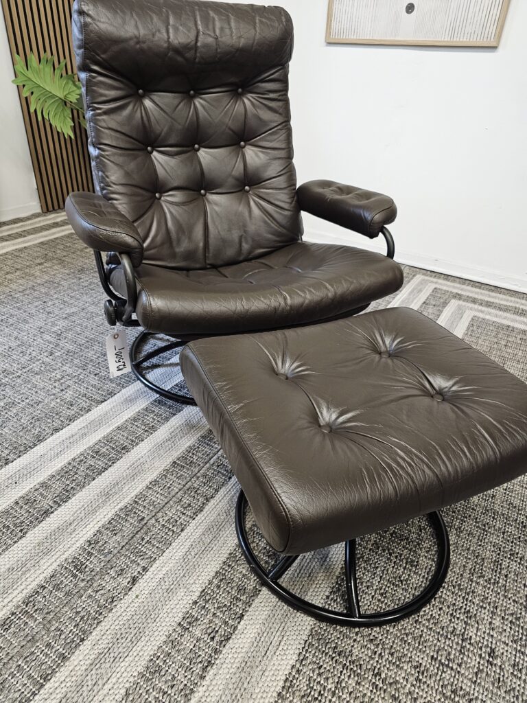 Stressless® Original 1974 lenestol med krakk