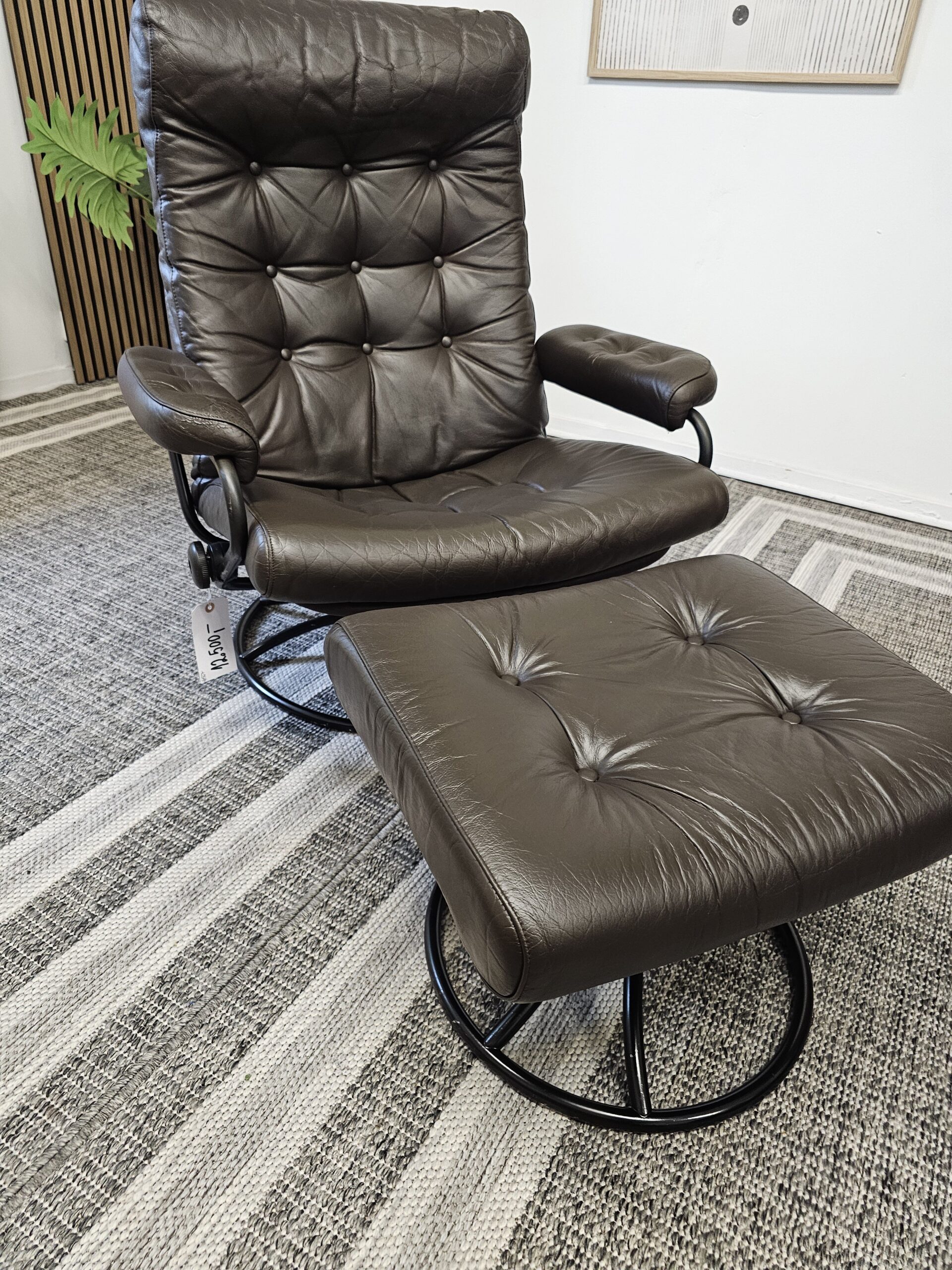 Stressless® Original 1974 lenestol med krakk - Bilde 10