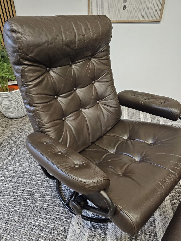 Stressless® Original 1974 lenestol med krakk