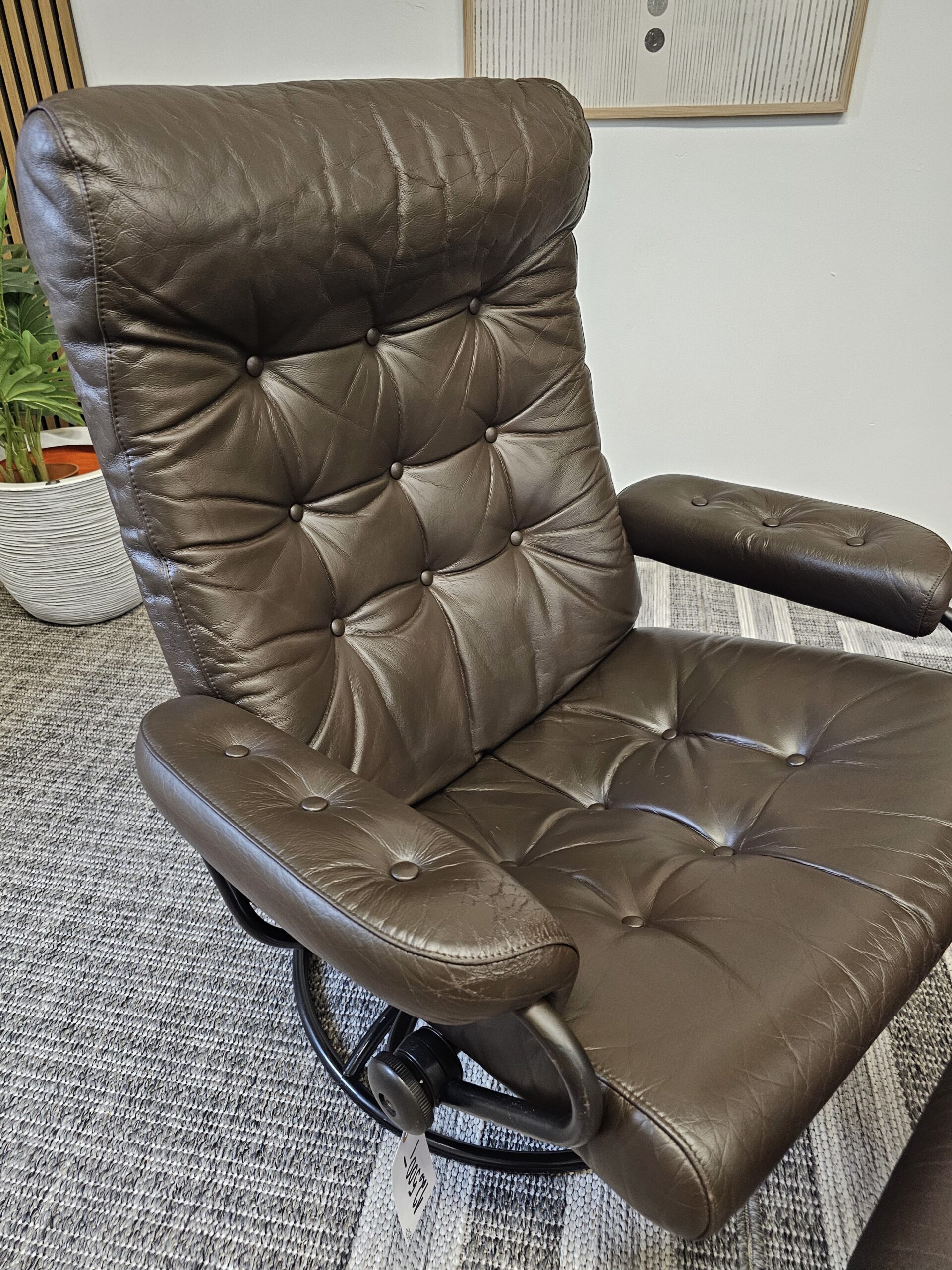 Stressless® Original 1974 lenestol med krakk - Bilde 9