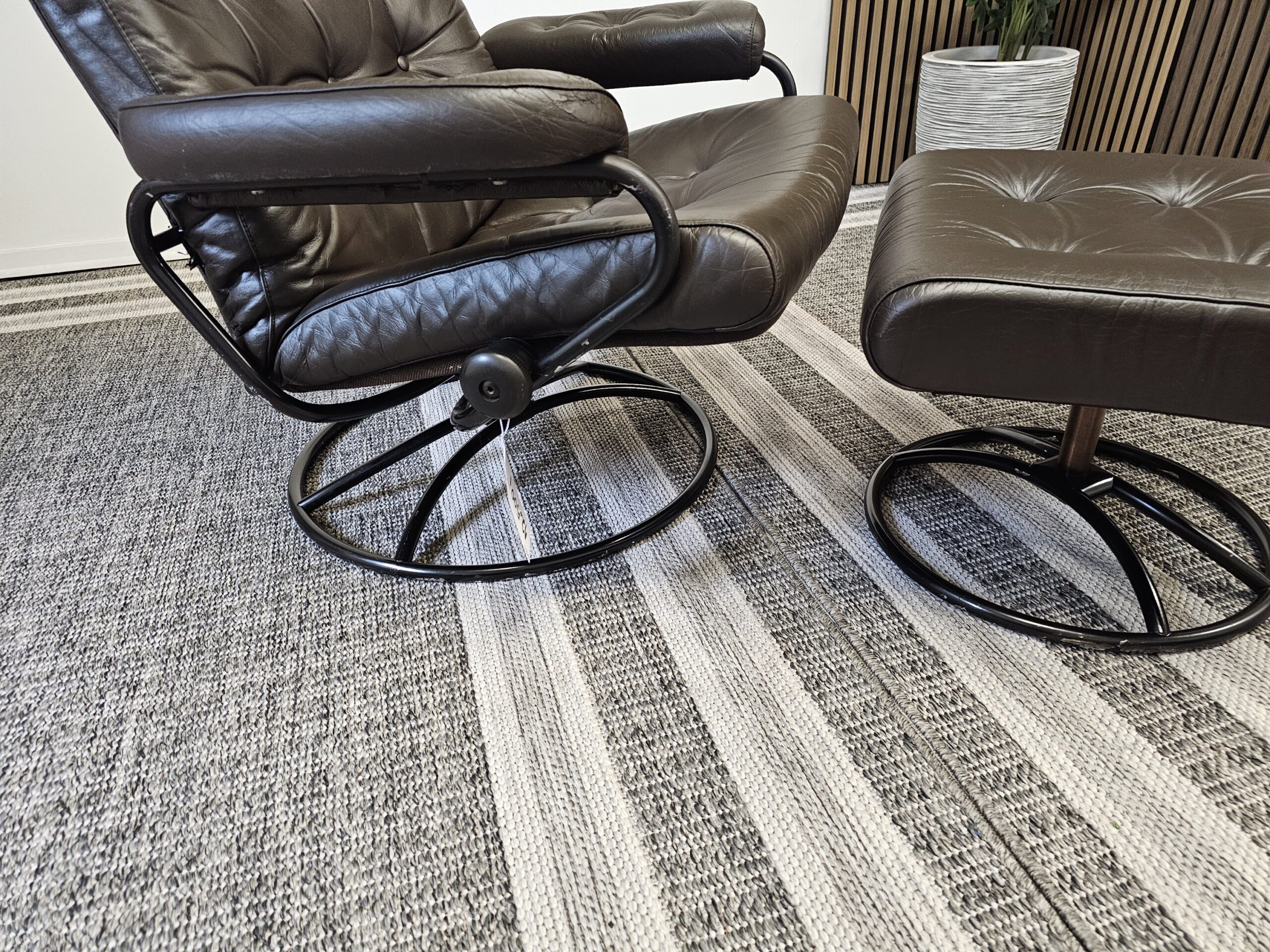 Stressless® Original 1974 lenestol med krakk - Bilde 6