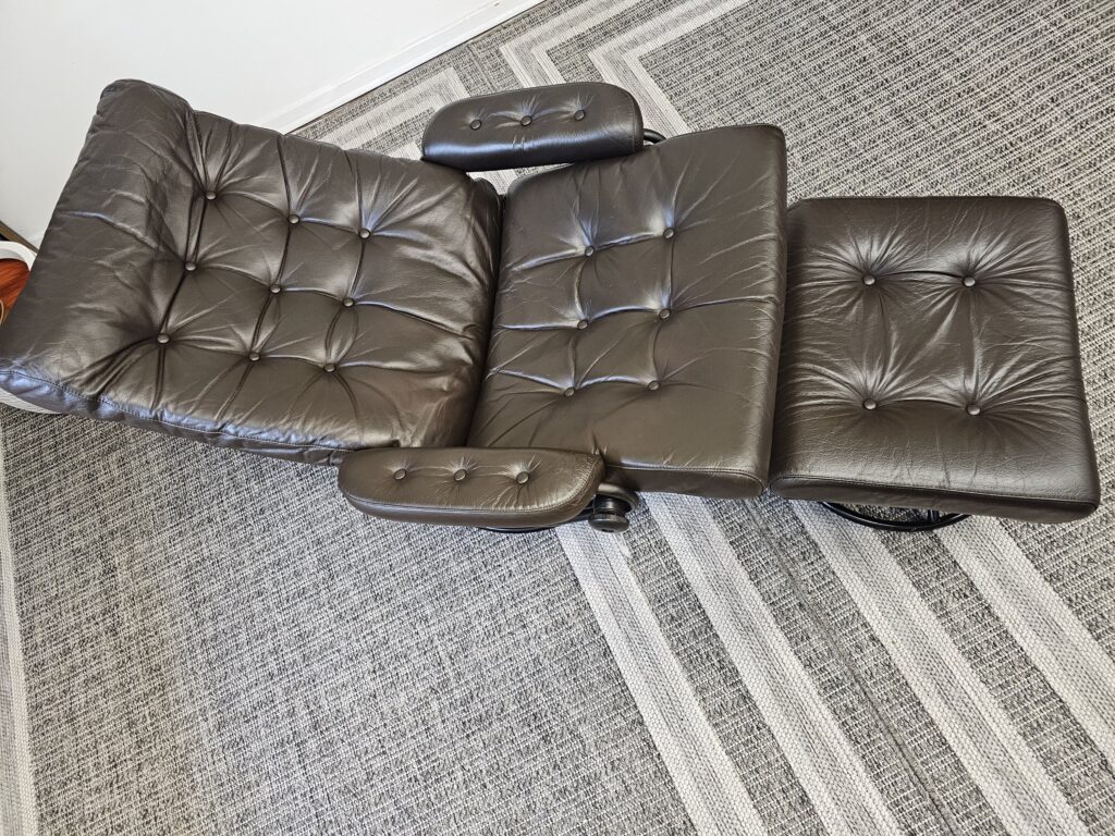 Stressless® Original 1974 lenestol med krakk
