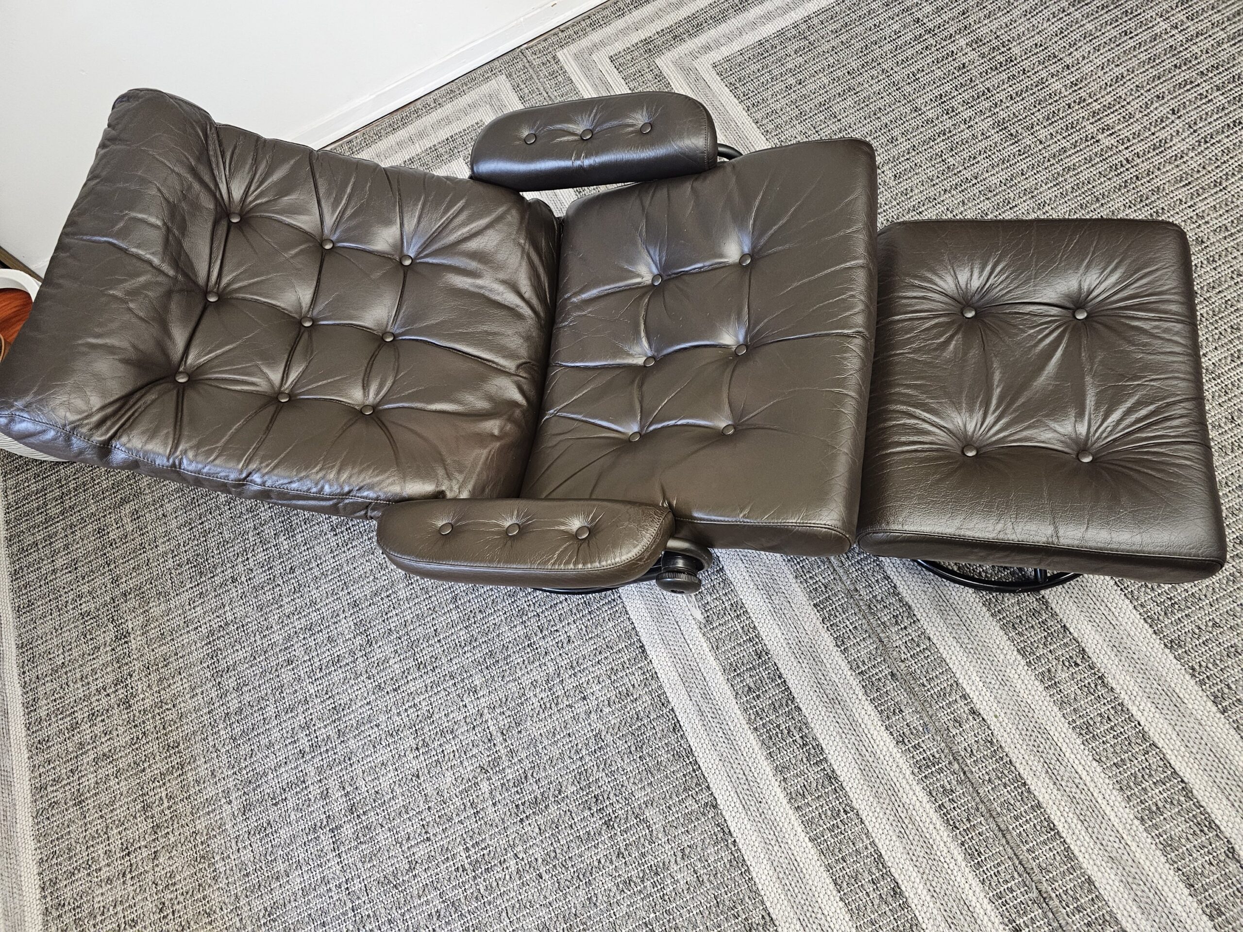 Stressless® Original 1974 lenestol med krakk - Bilde 4