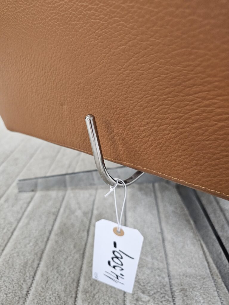 Vintage Bolia lenestol med krakk