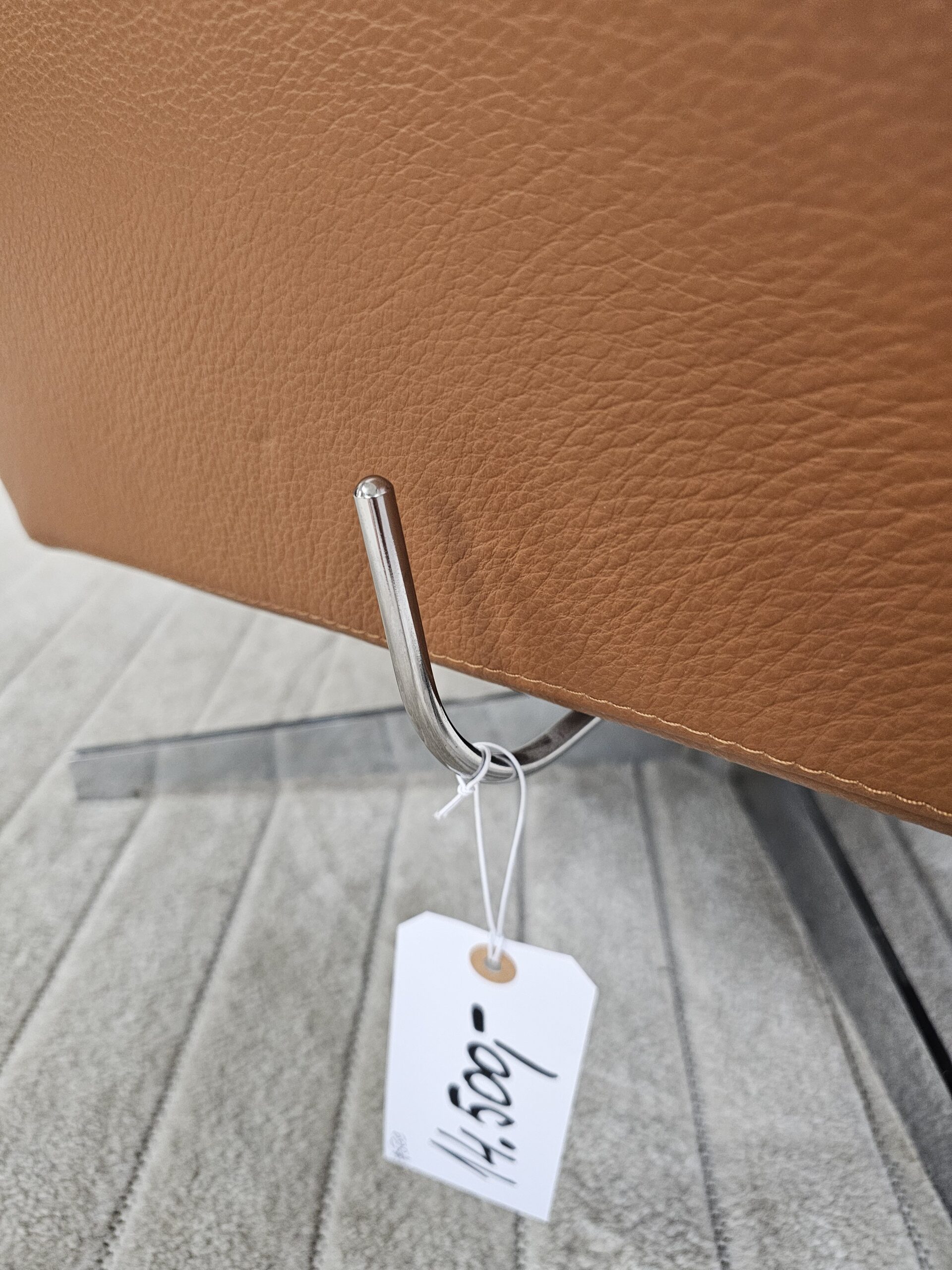 Vintage Bolia lenestol med krakk - Bilde 16