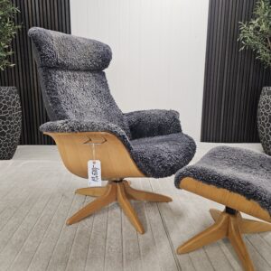 Conform Timeout høyrygget lenestol med krakk - Bilde 1