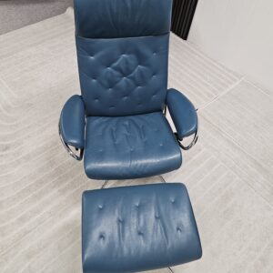 Stressless® Metro Cross lenestol med krakk - Bilde 16