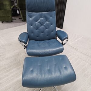 Stressless® Metro Cross lenestol med krakk - Bilde 13