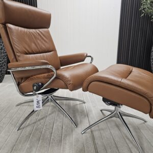 Stressless® Tokyo Star lenestol med krakk - Bilde 8