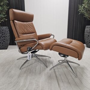 Stressless® Tokyo Star lenestol med krakk - Bilde 2