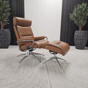 Stressless® Tokyo Star lenestol med krakk - Bilde 3