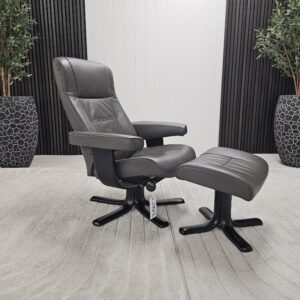 IMG Nordic lenestol med krakk - Bilde 2