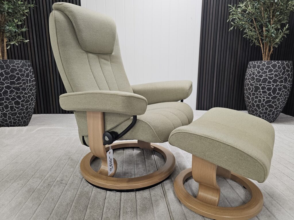Stressless® Bliss lenestol med krakk