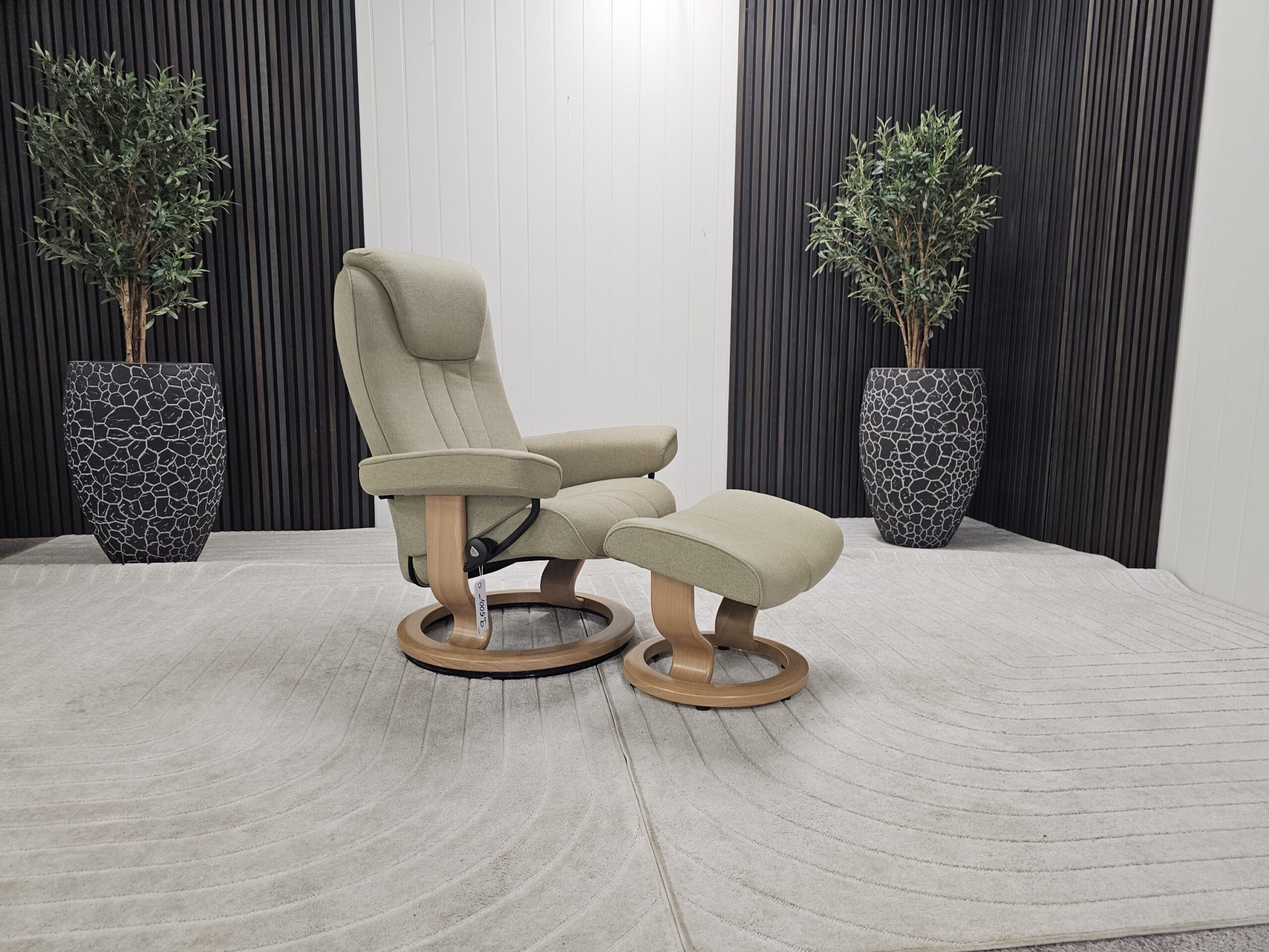 Stressless® Bliss lenestol med krakk - Bilde 3