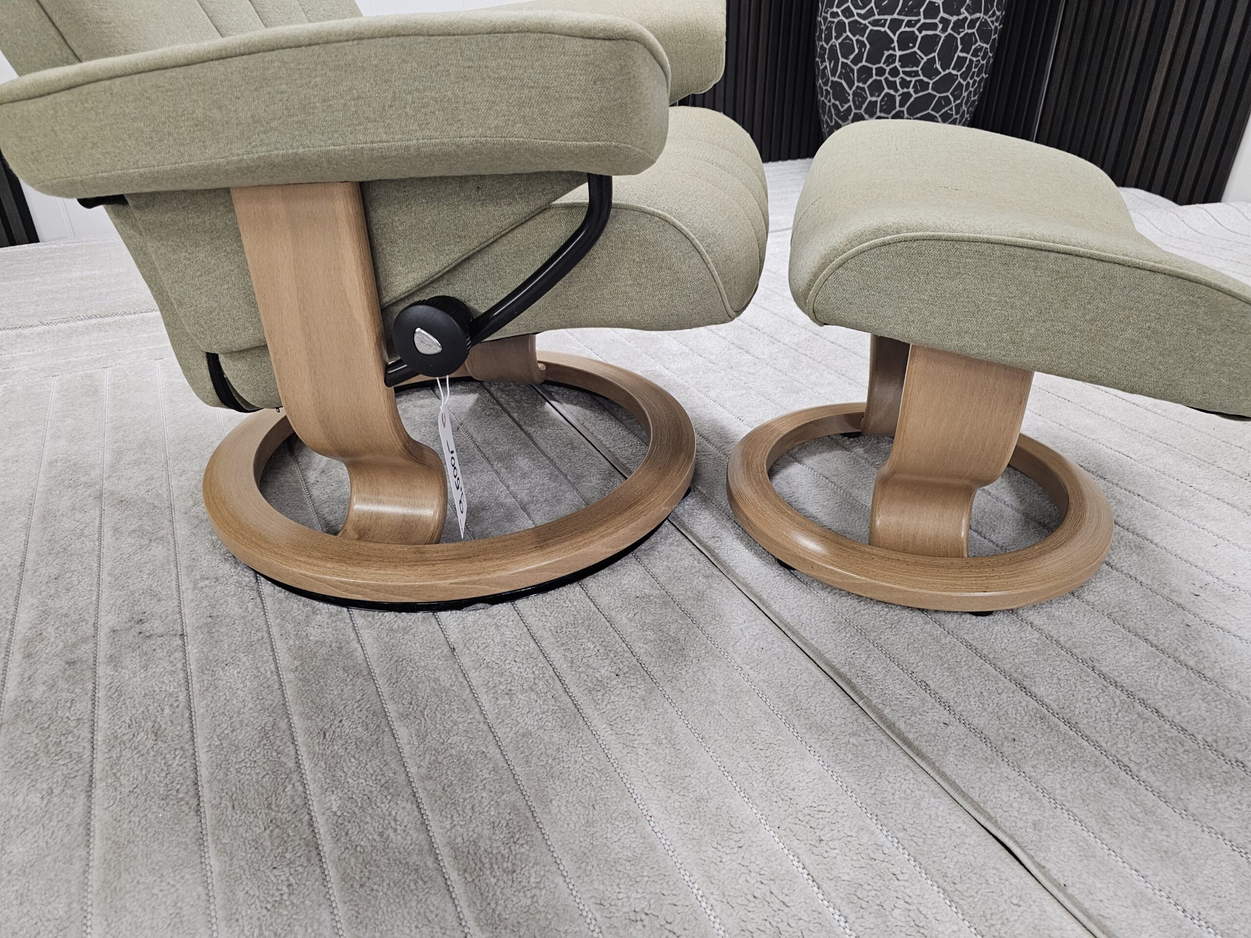 Stressless® Bliss lenestol med krakk - Bilde 7