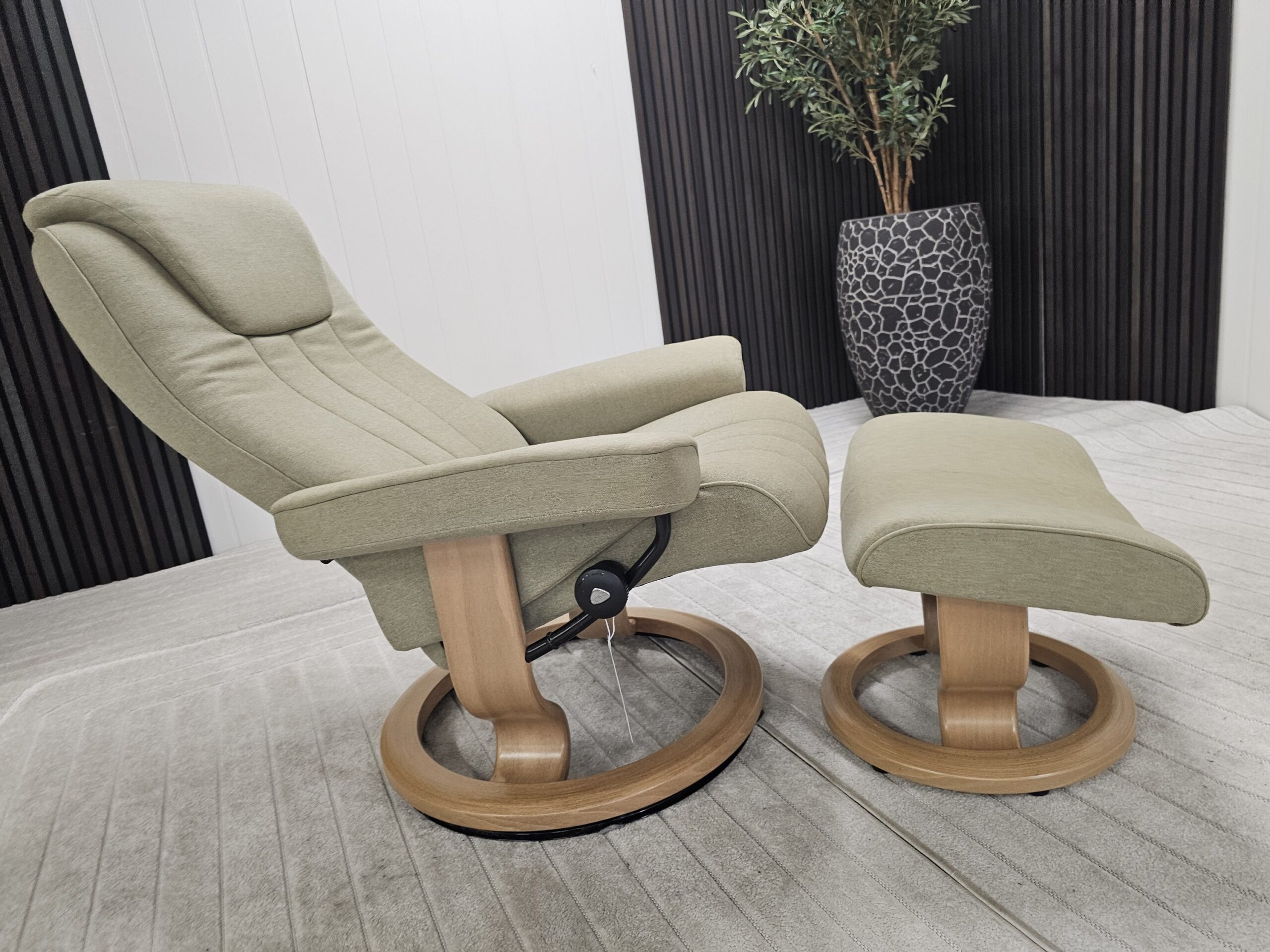 Stressless® Bliss lenestol med krakk - Bilde 4