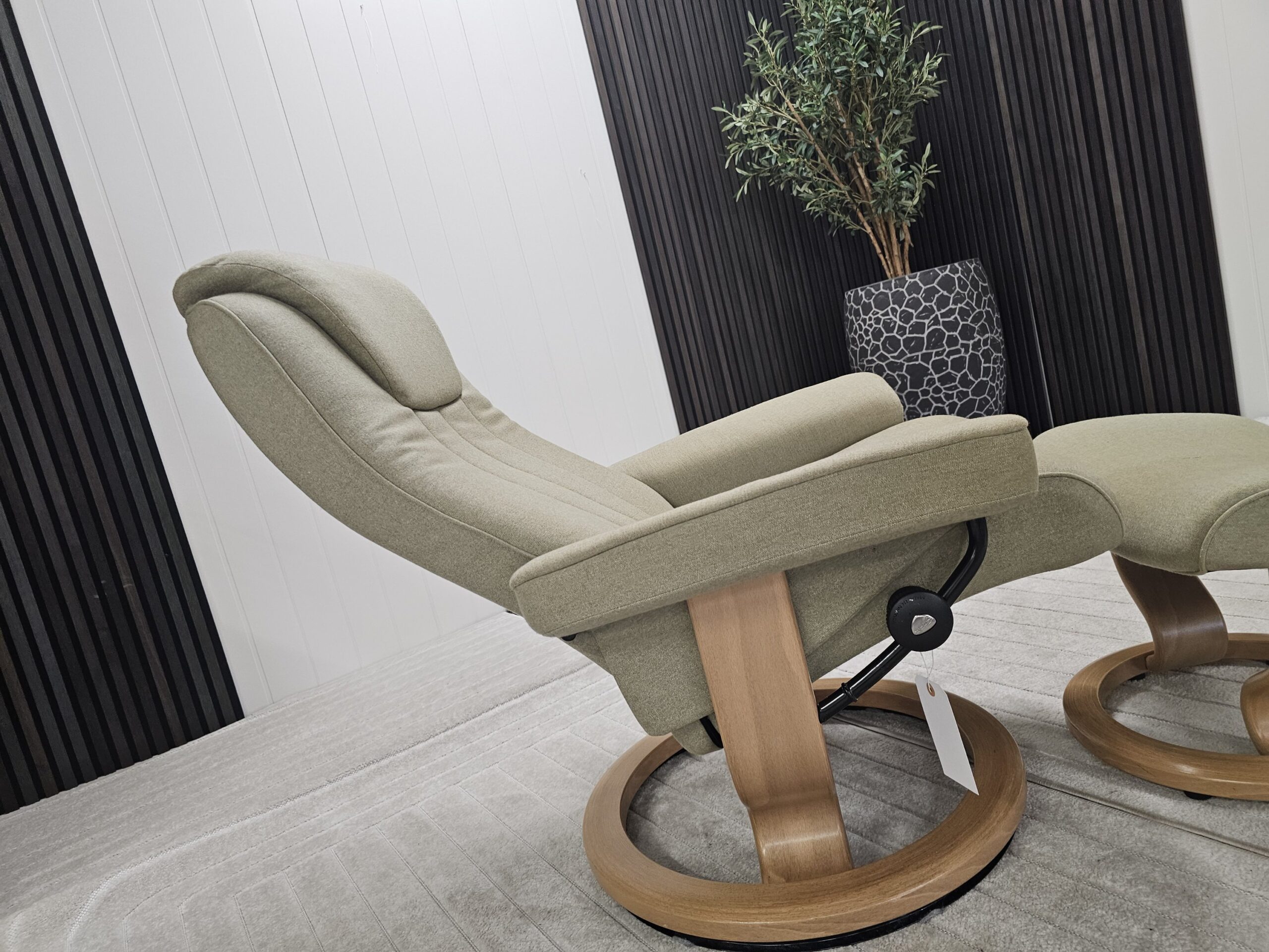 Stressless® Bliss lenestol med krakk - Bilde 5