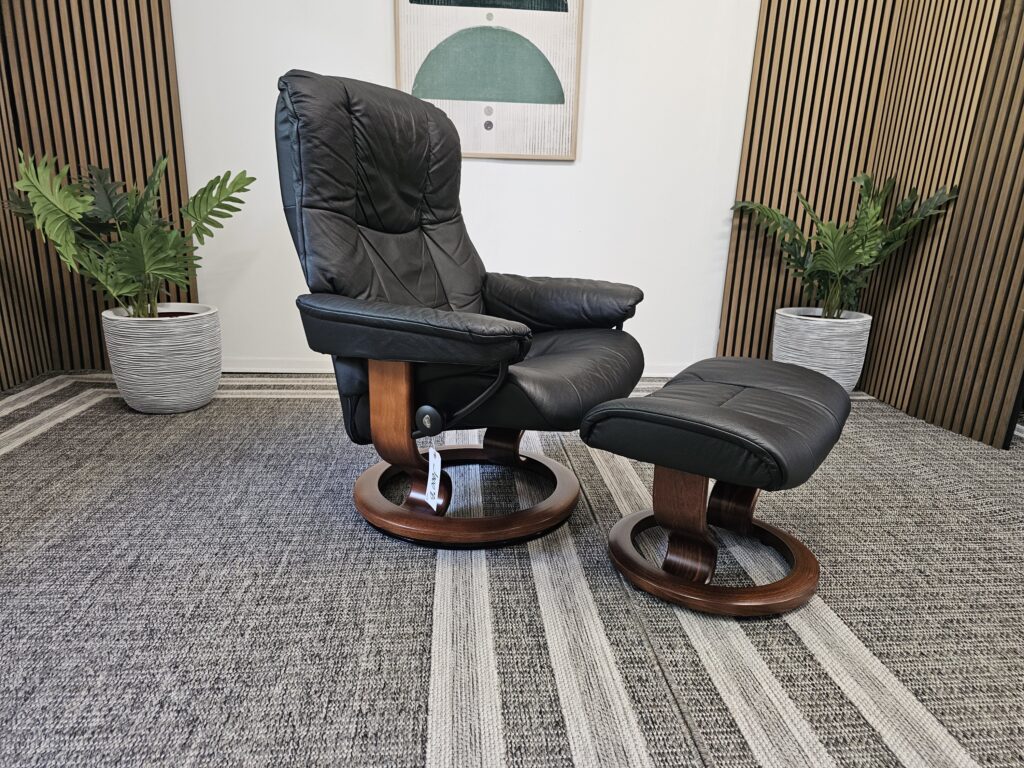 Stressless® Mayfair lenestol med krakk