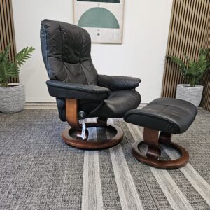 Stressless® Mayfair lenestol med krakk - Bilde 9