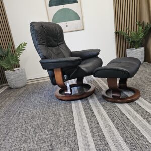 Stressless® Mayfair lenestol med krakk - Bilde 2